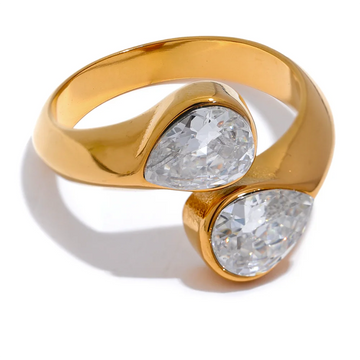 Bague Géométrique de Luxe