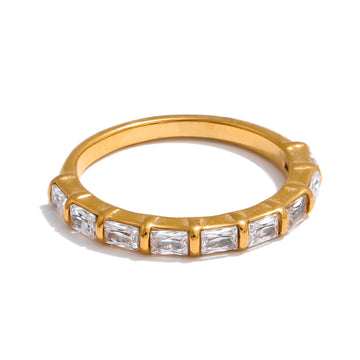 Bague Élégante Dorée pour Femmes