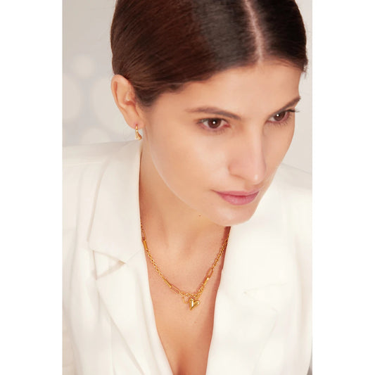 Collier Pendentif Cœur Élégant