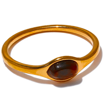 Bague Élégante Minérale