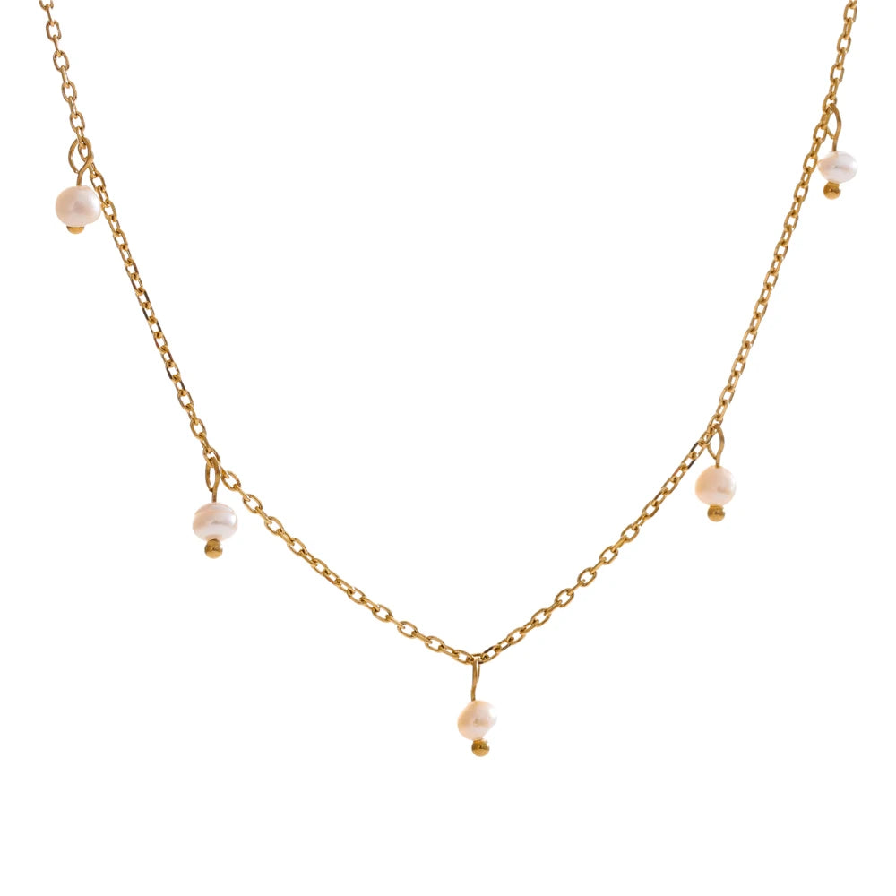 Collier Perles d'Eau Douce