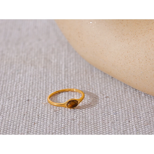 Bague Élégante Minérale