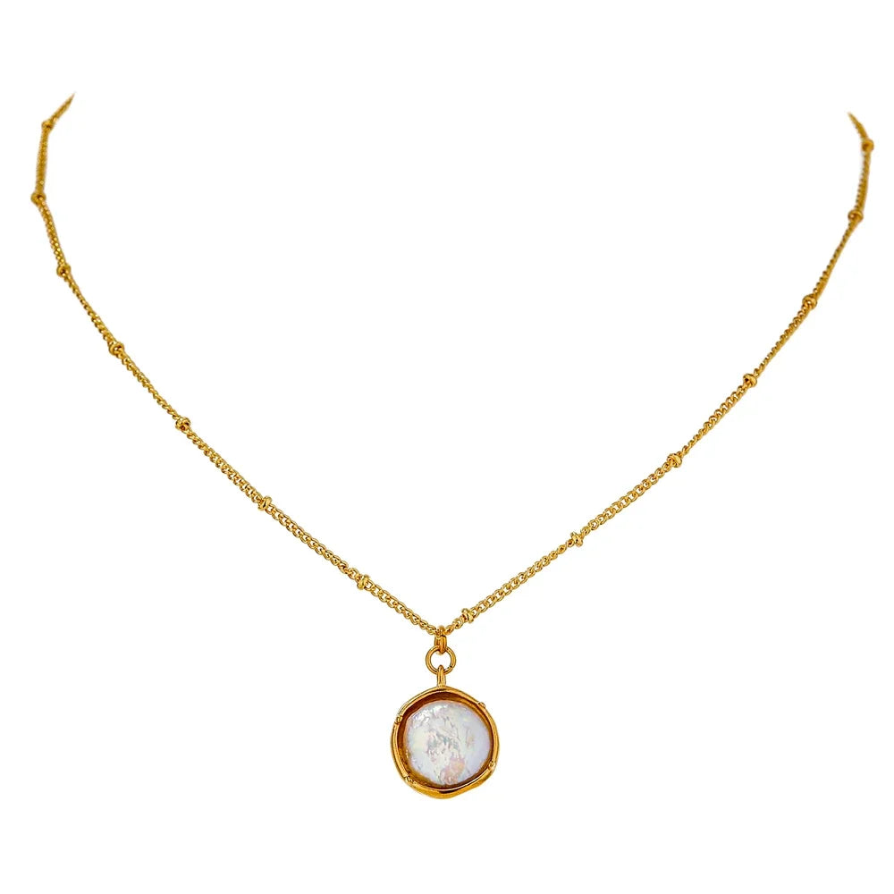 Collier Raffiné en Perles d'Eau Douce - Luxe et Élégance Naturelle