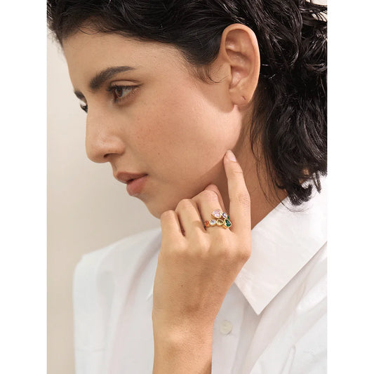 Bague Élégante Cœur Éternel